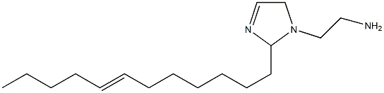 1-(2-Aminoethyl)-2-(7-dodecenyl)-3-imidazoline Struktur