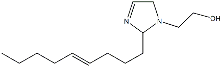 2-(4-Nonenyl)-3-imidazoline-1-ethanol Struktur