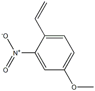 1-Nitro-2-ethenyl-5-methoxybenzene Struktur