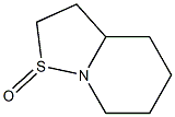 Hexahydro-2H-isothiazolo[2,3-a]pyridine 1-oxide Struktur