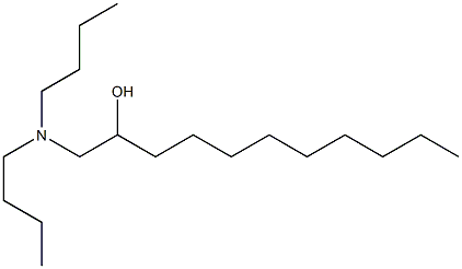 1-Dibutylamino-2-undecanol Struktur