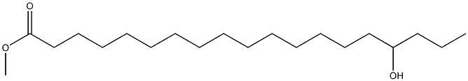 16-Hydroxynonadecanoic acid methyl ester Struktur