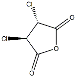 (2R,3R)-2,3-Dichlorosuccinic anhydride Struktur