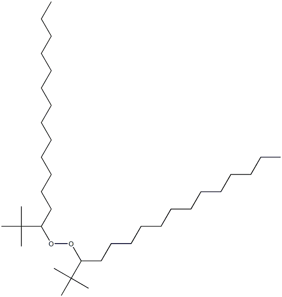 tert-Butyltetradecyl peroxide Struktur