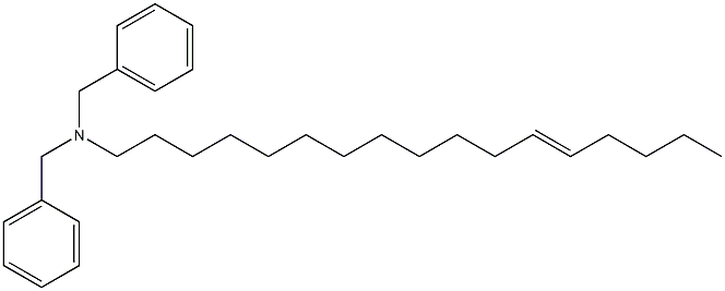 (12-Heptadecenyl)dibenzylamine Struktur