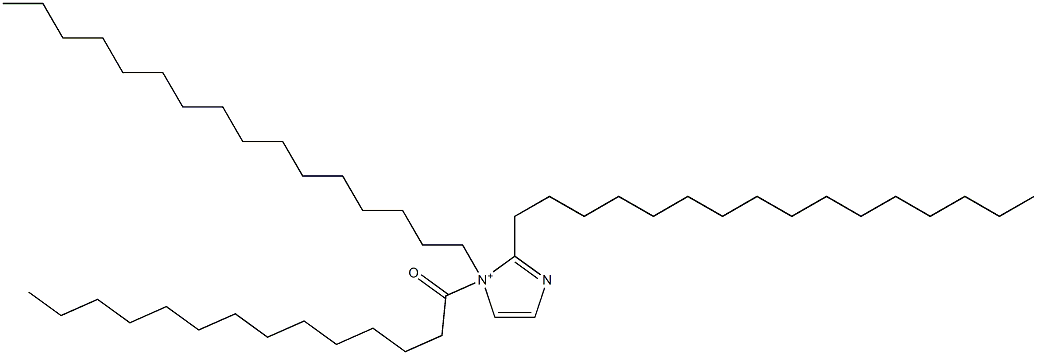 1,2-Dihexadecyl-1-tetradecanoyl-1H-imidazol-1-ium Struktur