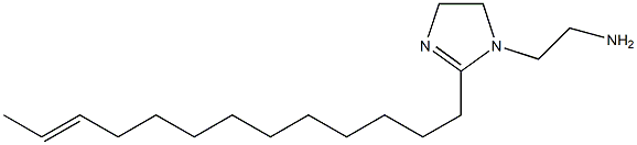 1-(2-Aminoethyl)-2-(11-tridecenyl)-2-imidazoline Struktur