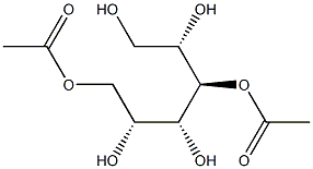 D-Glucitol 3,6-diacetate Struktur