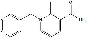 1-Benzyl-1,2-dihydro-2-methylpyridine-3-carboxamide Struktur