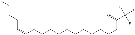 (Z)-19,19,19-Trifluoro-5-nonadecen-18-one Struktur