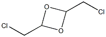 2,4-Bis(chloromethyl)-1,3-dioxetane Struktur