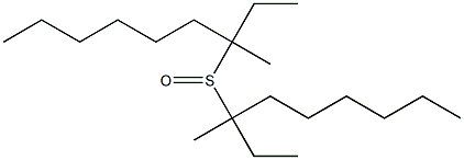 Ethyl(1-methylheptyl) sulfoxide Struktur