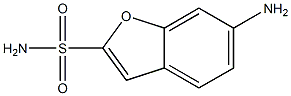 6-Aminobenzofuran-2-sulfonamide Struktur