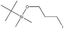 1-(tert-Butyldimethylsilyloxy)-3-iodopropane Struktur