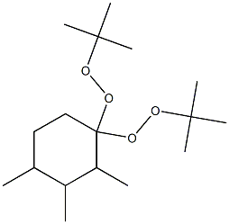 2,3,4-Trimethyl-1,1-bis(tert-butylperoxy)cyclohexane Struktur