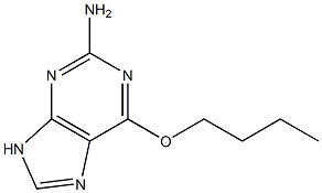 6-Butoxy-9H-purine-2-amine Struktur