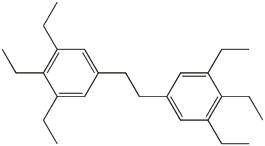 5,5'-Ethylenebis(1,2,3-triethylbenzene) Struktur