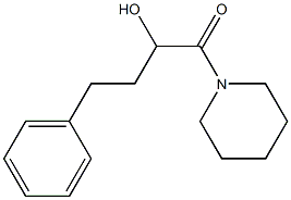 1-(2-Hydroxy-4-phenylbutanoyl)piperidine Struktur