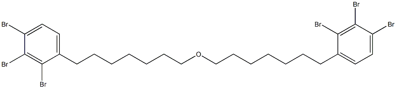 2,3,4-Tribromophenylheptyl ether Struktur