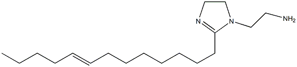 1-(2-Aminoethyl)-2-(8-tridecenyl)-2-imidazoline Struktur