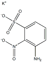 3-Amino-2-nitrobenzenesulfonic acid potassium salt Struktur