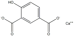 4-Hydroxyisophthalic acid calcium salt Struktur