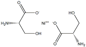 Bisserine nickel(II) salt Struktur