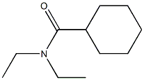 N,N-Diethyl-1-cyclohexanecarboxamide Struktur