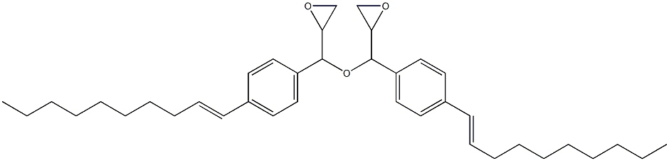 4-(1-Decenyl)phenylglycidyl ether Struktur