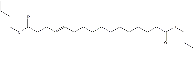 4-Hexadecenedioic acid dibutyl ester Struktur