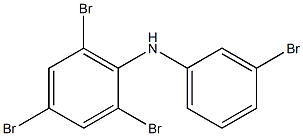 2,4,6-Tribromophenyl 3-bromophenylamine Struktur