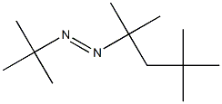 2,4,4-Trimethyl-2-(tert-butylazo)pentane Struktur