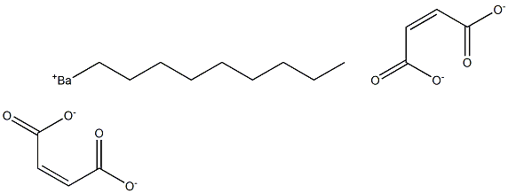 Bis(maleic acid 1-nonyl)barium salt Struktur