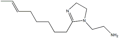 1-(2-Aminoethyl)-2-(6-octenyl)-2-imidazoline Struktur