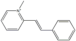 2-Styryl-1-methylpyridinium Struktur