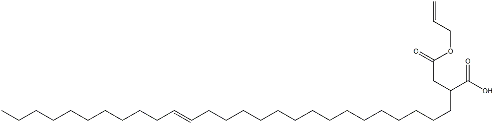 2-(16-Heptacosenyl)succinic acid 1-hydrogen 4-allyl ester Struktur