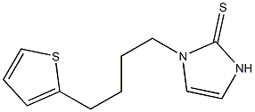 1-[4-(2-Thienyl)butyl]-1H-imidazole-2(3H)-thione Struktur