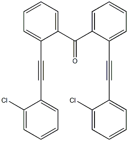 2-Chlorophenylethynylphenyl ketone Struktur