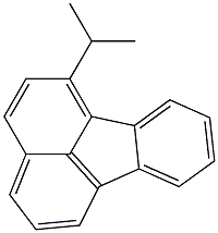 6-Isopropylfluoranthene Struktur