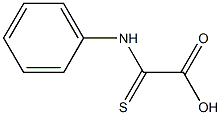 Anilinothioxoacetic acid Struktur