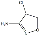 4-Chloro-4,5-dihydroisoxazol-3-amine Struktur