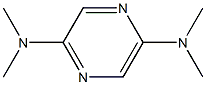 2,5-Bis(dimethylamino)pyrazine Struktur