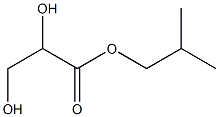 (+)-D-Glyceric acid isobutyl ester Struktur