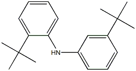 2-tert-Butylphenyl-3-tert-butylphenylamine Struktur