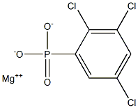 2,3,5-Trichlorophenylphosphonic acid magnesium salt Struktur