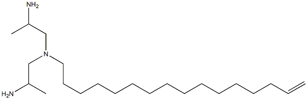 N,N-Bis(2-aminopropyl)-15-hexadecen-1-amine Struktur