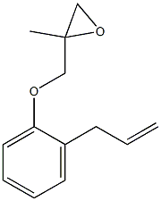 2-(2-Propenyl)phenyl 2-methylglycidyl ether Struktur