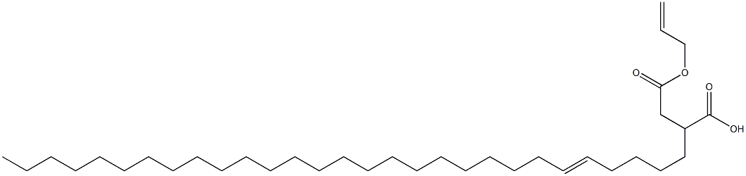 2-(5-Nonacosenyl)succinic acid 1-hydrogen 4-allyl ester Struktur