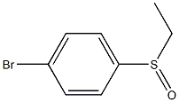 Ethyl 4-bromophenyl sulfoxide Struktur