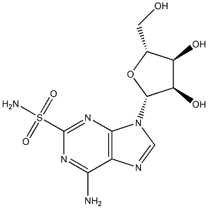 2-Sulfamoyladenosine Struktur